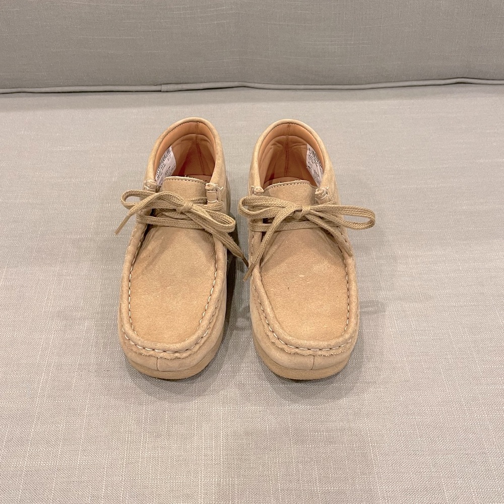 Boys Clarks Originals Wallabee Chukka Boots